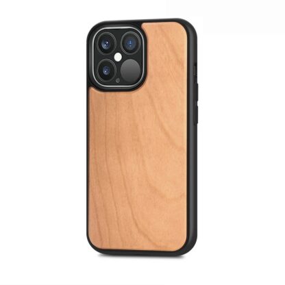 dřevěný kryt na iphone